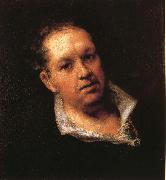 Francisco Goya Self-Portrait oil painting artist